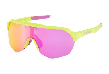 Okulary Przeciwsłoneczne Sportowe RACER Limonkowy