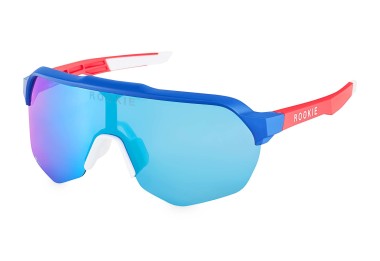 Okulary Przeciwsłoneczne Sportowe RACER Granatowy/Biały/Czerwony