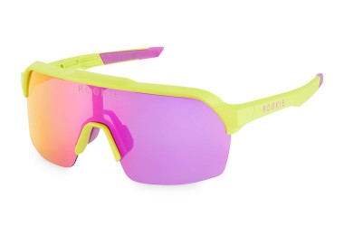 Okulary Przeciwsłoneczne Sportowe RACER Limonkowy