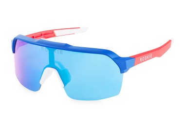 Okulary Przeciwsłoneczne Sportowe RACER Granatowy/Biały/Czerwony